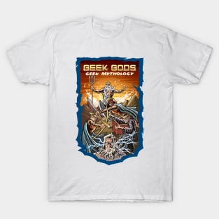 Geek Gods, Geek Mythology T-Shirt